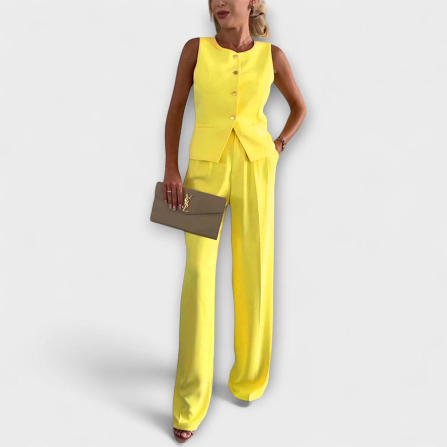 Christine | Completo top senza maniche e pantaloni chic — 7