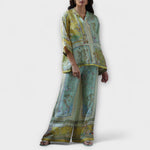 Nele | Set con stampa digitale sulla manica a tromba — 1
