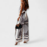 Rita | Elegante set gilet e pantaloni con lacci — 4