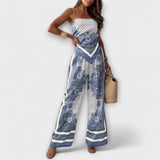 Rita | Elegante set gilet e pantaloni con lacci — 8