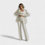 Simone | Elegante set da 3 pezzi (giacca, top, pantaloni) — 1
