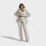 Simone | Elegante set da 3 pezzi (giacca, top, pantaloni) — 1