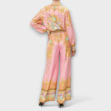 Gretchen | Set camicia comoda a sirena e pantaloni elastici in vita — 5
