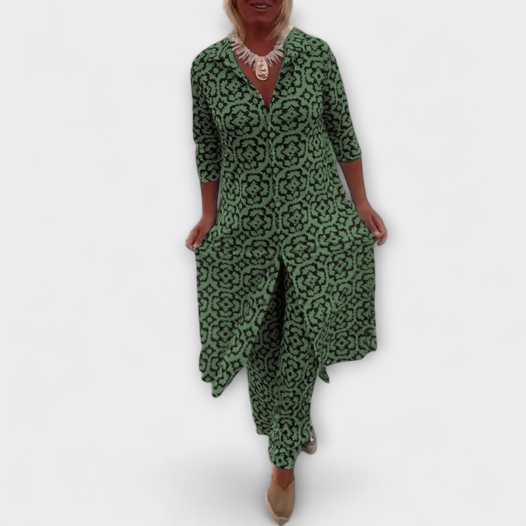 Rieke | Elegante set geometrico — 2