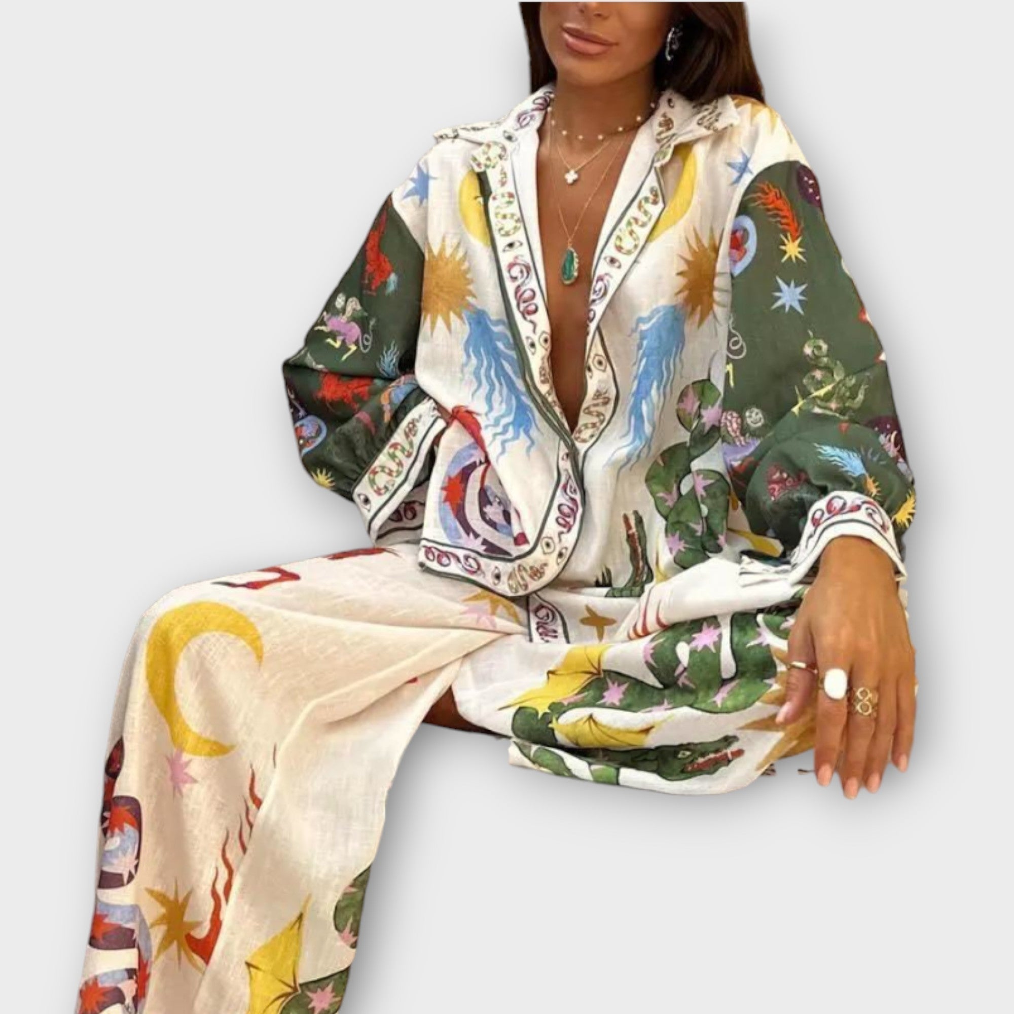 Nadine | Elegante completo da donna in due pezzi — 1