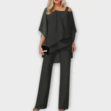 Konstanze | Completo da sera in chiffon — 1