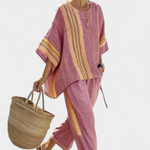 Lisa | Set boho in lino e bambù — 8