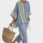 Lisa | Set boho in lino e bambù — 9