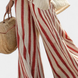 Thea | Elegante set con strisce rosse — 4