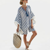 Edith | Set blusa a righe e pantaloncini — 1