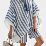Edith | Set blusa a righe e pantaloncini — 3