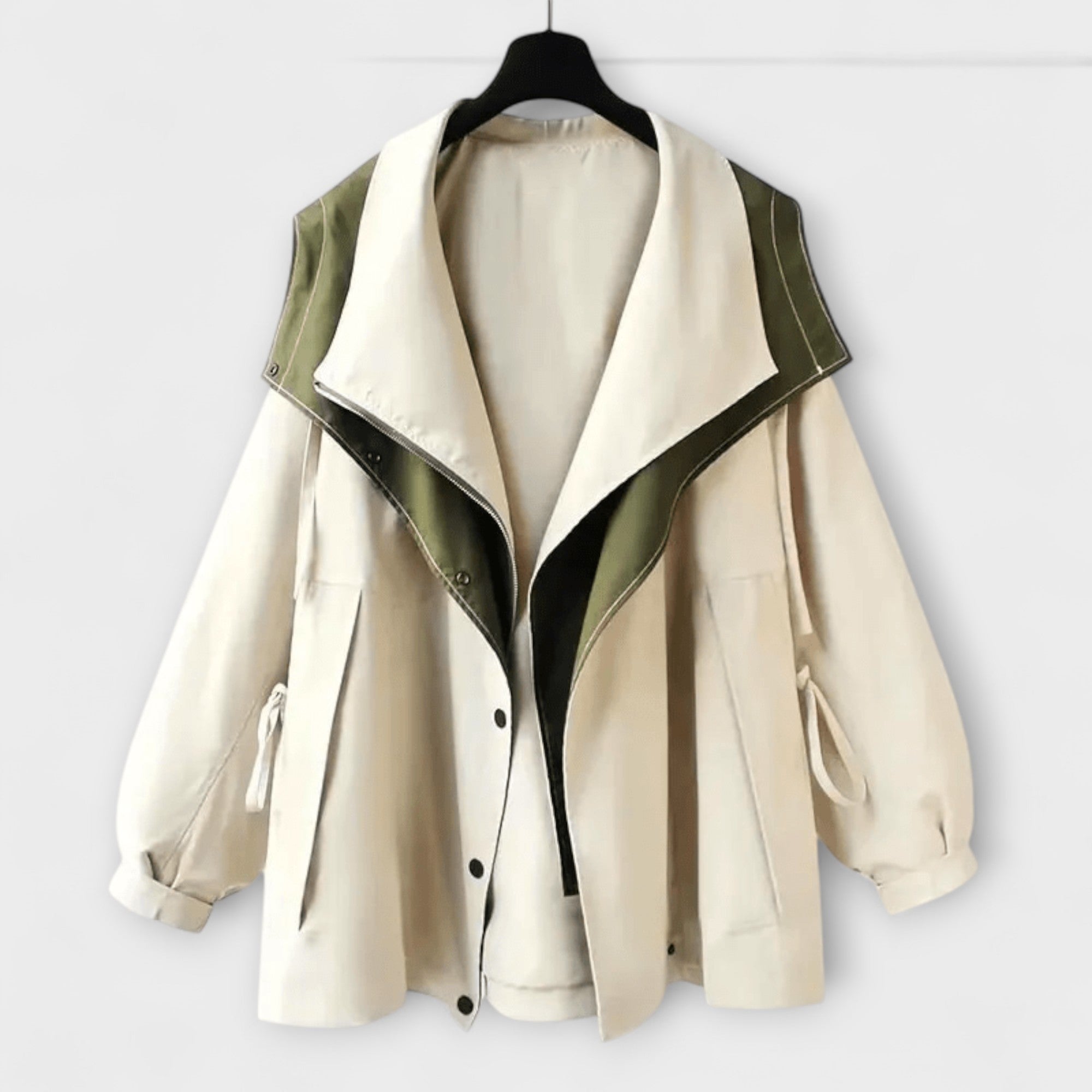 Gerlinde | giacca oversize bicolore — 1