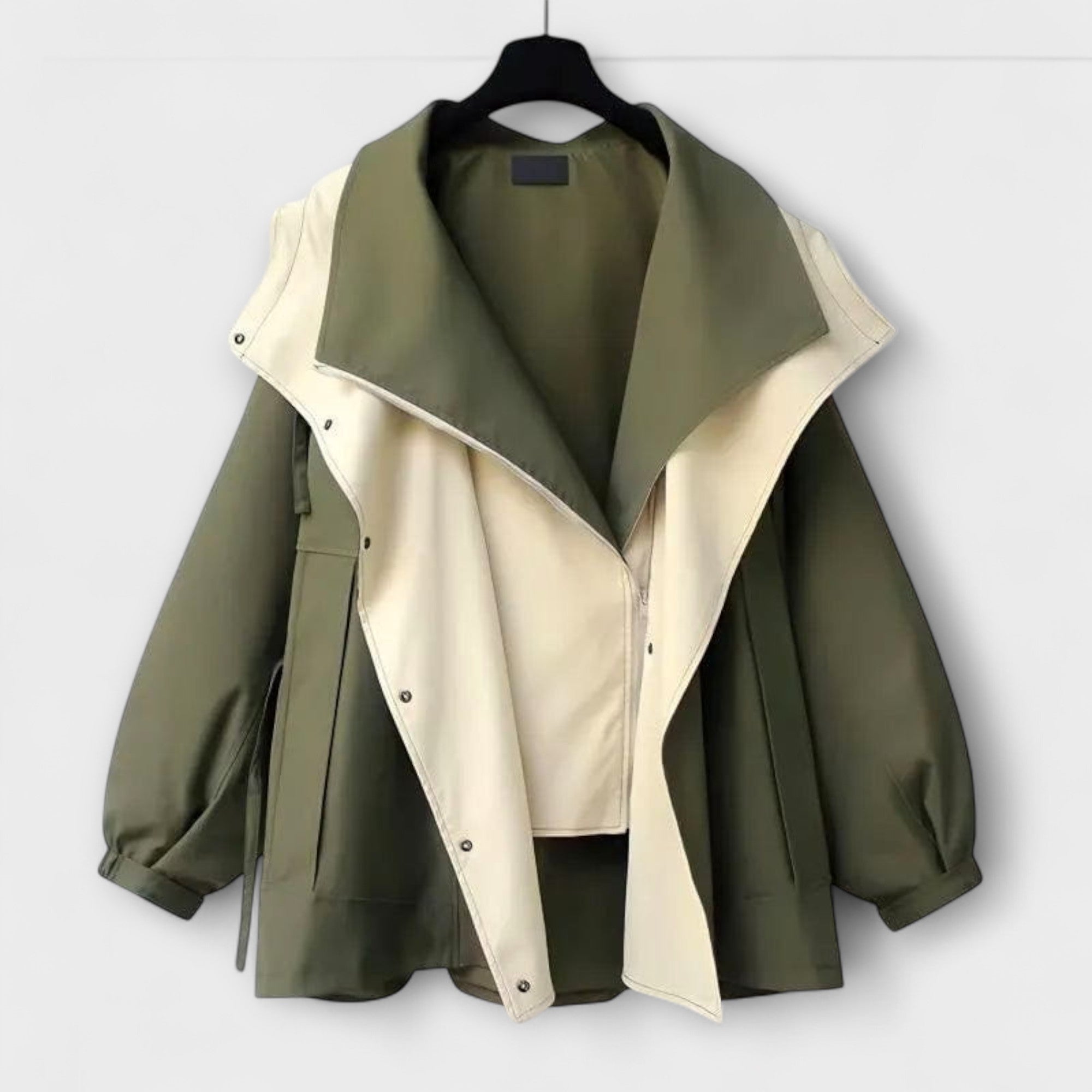 Gerlinde | giacca oversize bicolore — 2