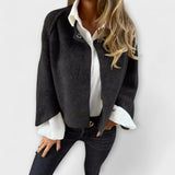 Vivien | Giacca corta ed elegante con girocollo — 4