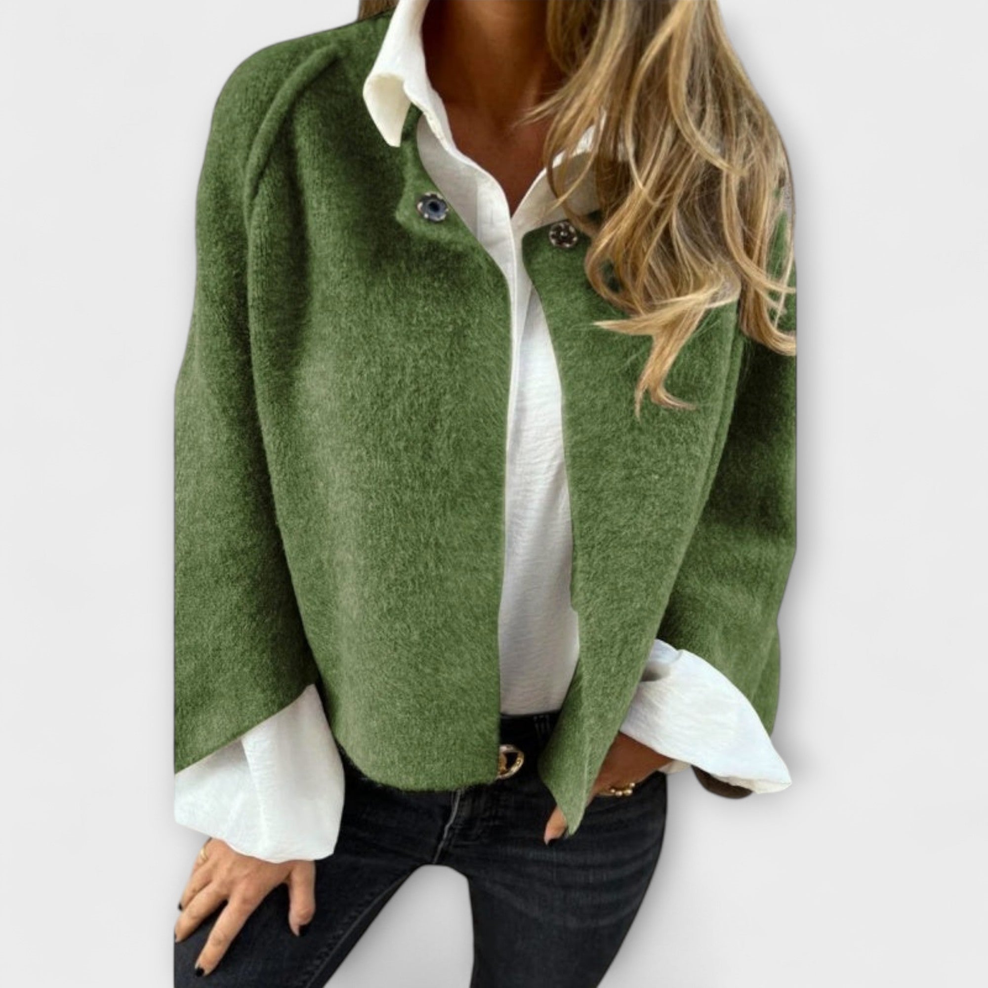 Vivien | Giacca corta ed elegante con girocollo — 6