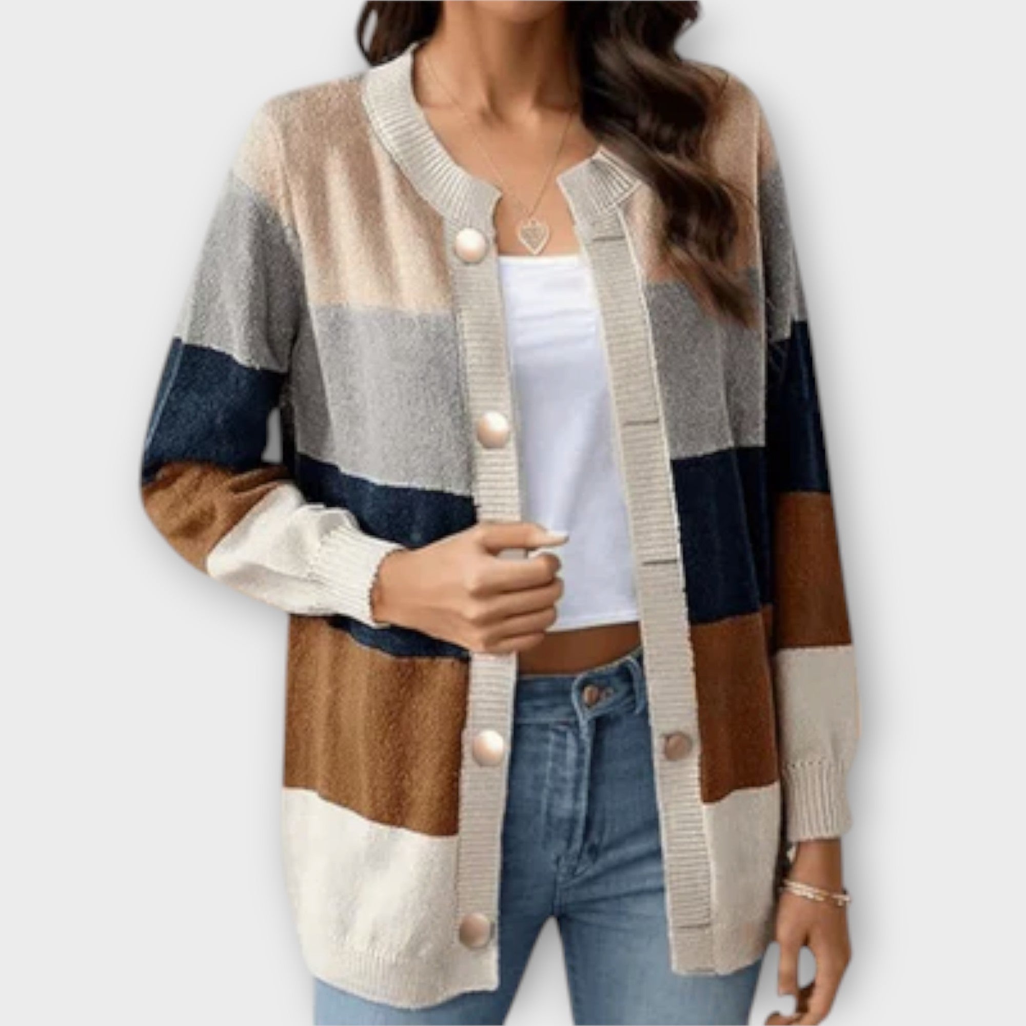 Verena | Cardigan a righe — 3