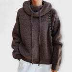 Anne-Sophie | Calda felpa con cappuccio oversize — 3