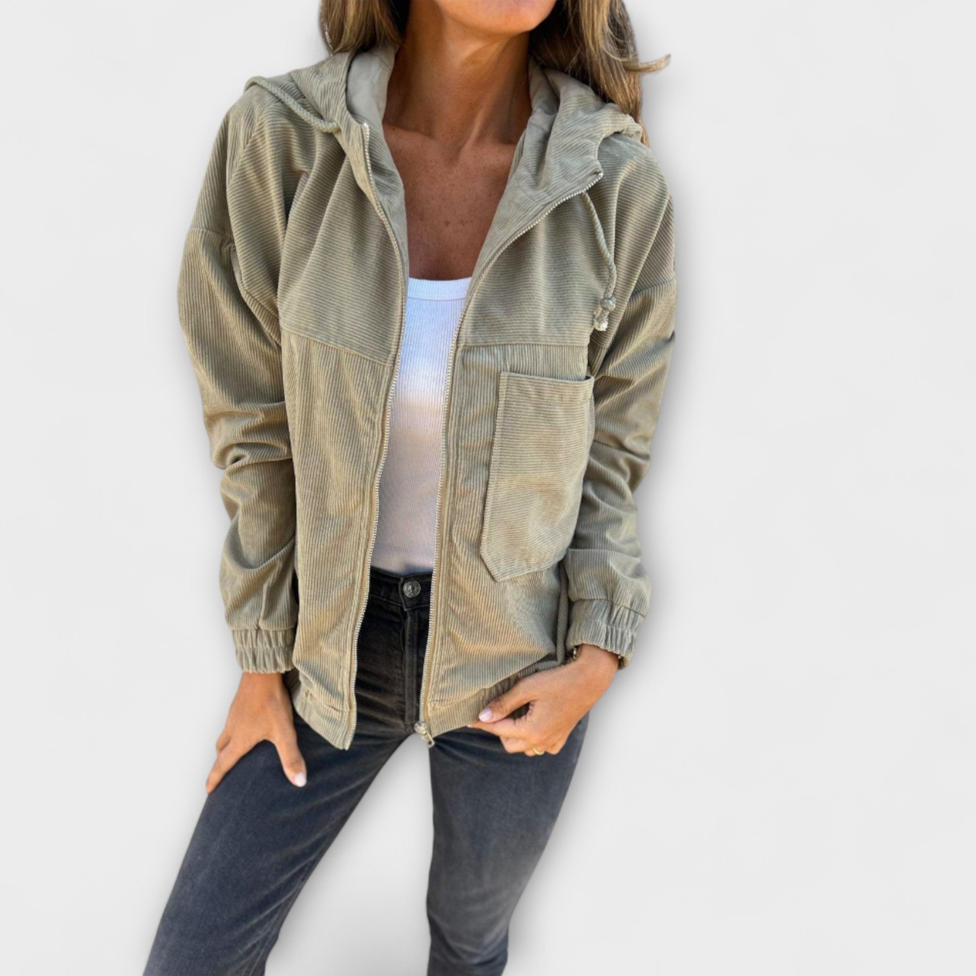 Marion | Giacca con cappuccio e zip — 3
