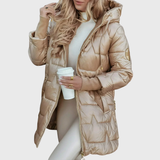 Vanessa | Cappotto lungo e caldo con cappuccio — 1
