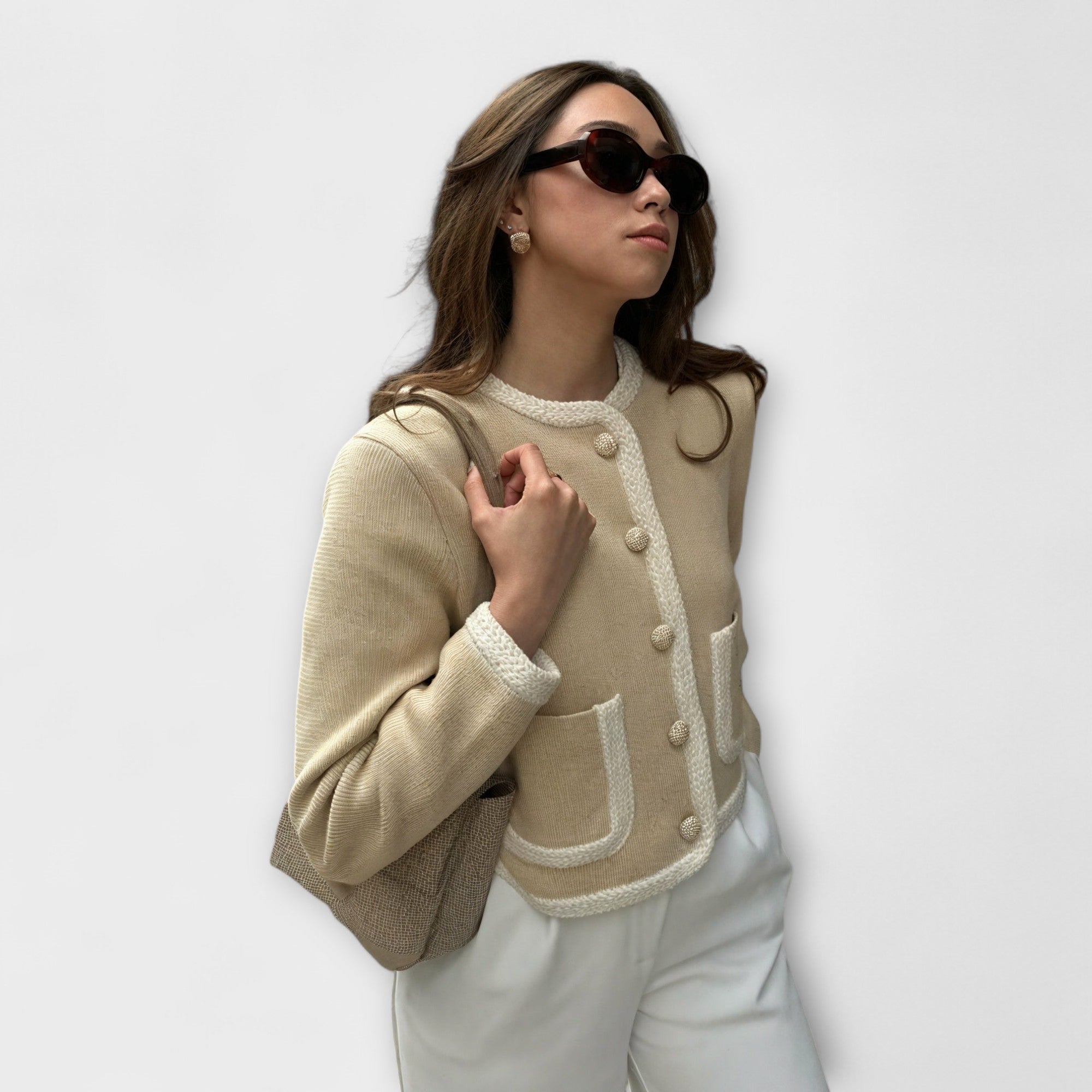 Hannah | Giacca classica con tasche decorative — 1