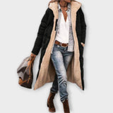 Käthe | Comodo cappotto foderato in pelliccia — 1