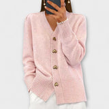 Anne | Maglia da donna con scollo a V dal look vintage — 2