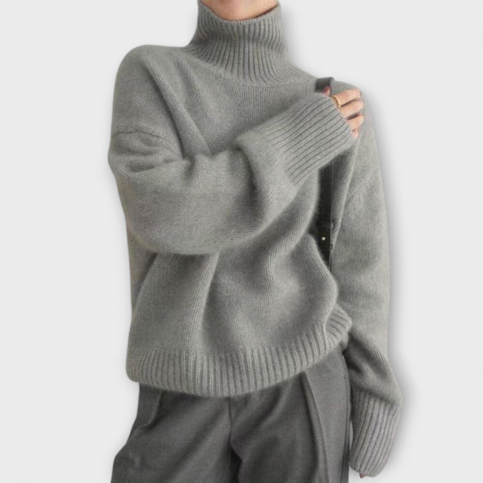 Yasmin | Maglia dolcevita da donna in cashmere — 6