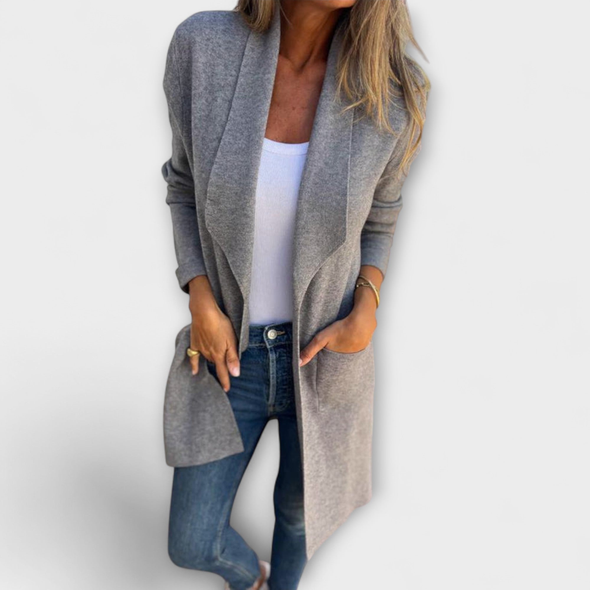 Fiona | Elegante cardigan lungo — 3