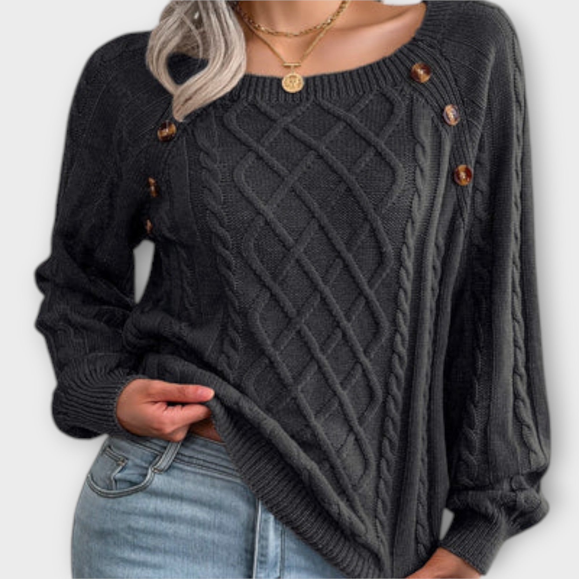 Anke | Maglia con bottoni — 2