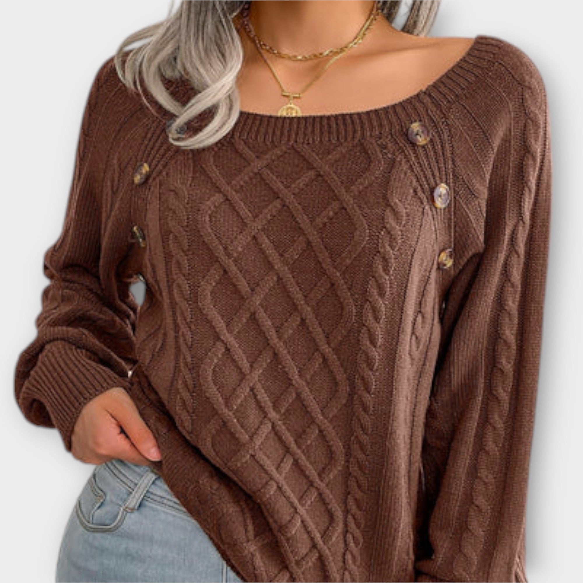 Anke | Maglia con bottoni — 8