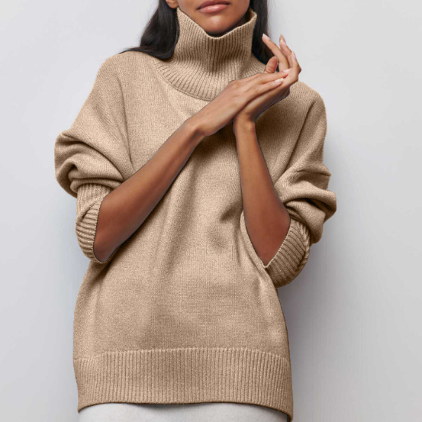 Cornelia | comodo maglione a collo alto — 3