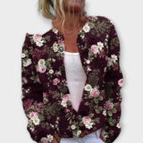 Charlotte | Cardigan con motivo floreale e comfort — 1