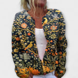 Franziska | Cardigan dall'eleganza floreale — 1