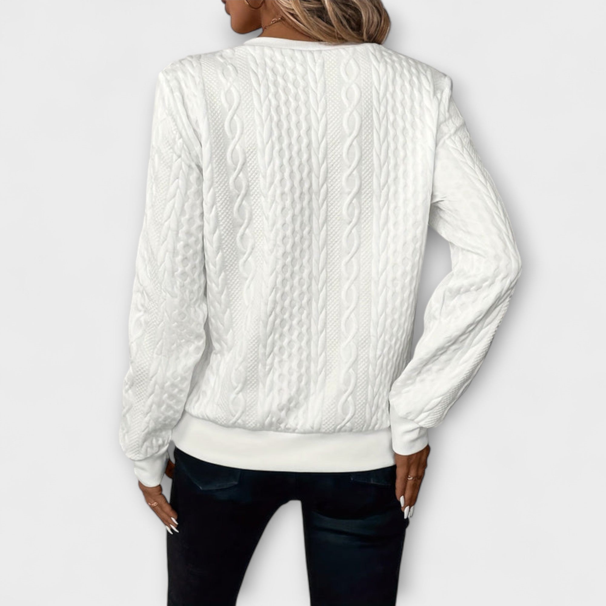Ernestine | Maglione lavorato a maglia chic ed elegante — 2
