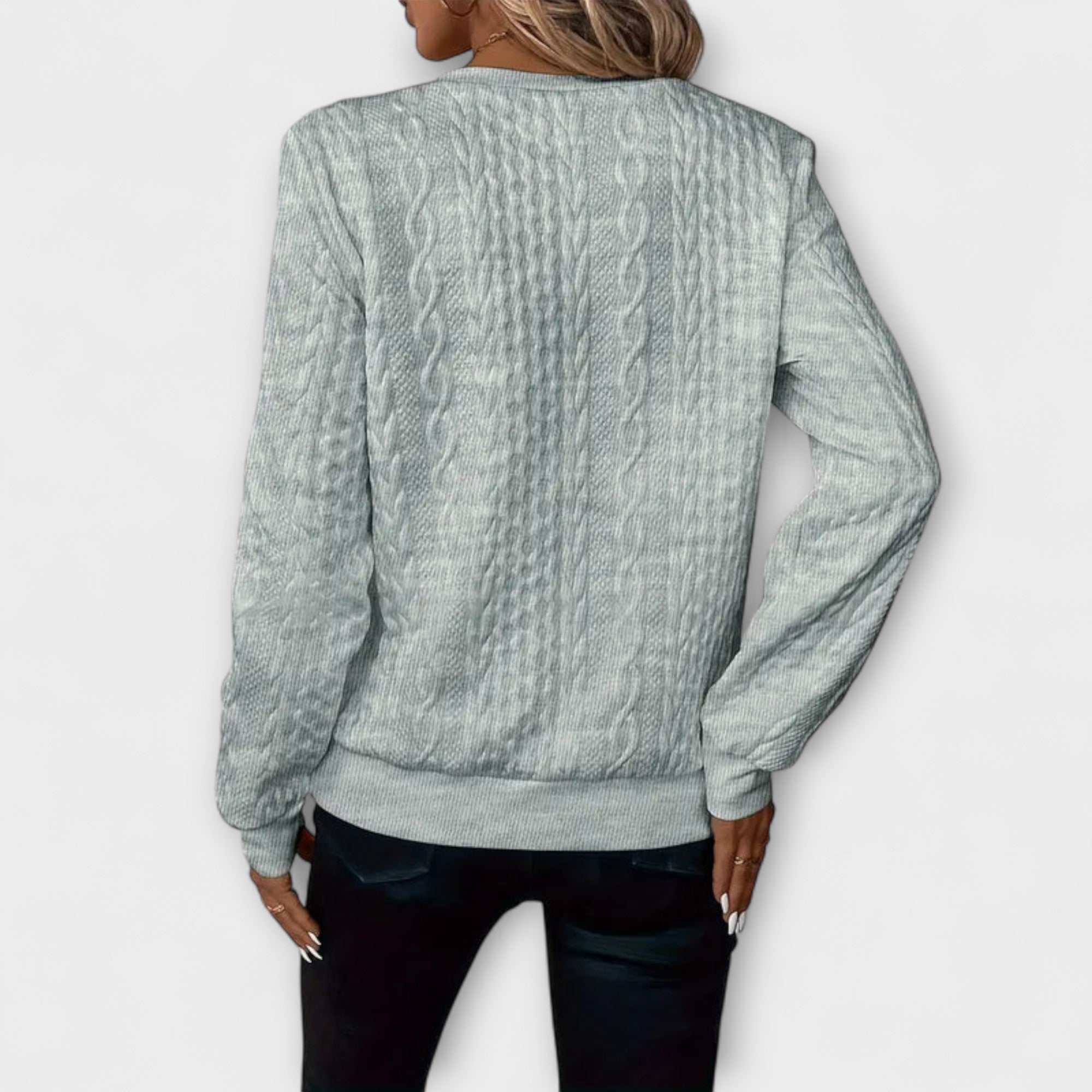 Ernestine | Maglione lavorato a maglia chic ed elegante — 4