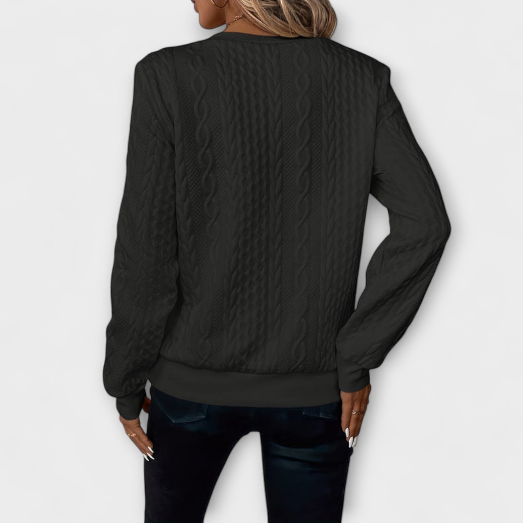 Ernestine | Maglione lavorato a maglia chic ed elegante — 6