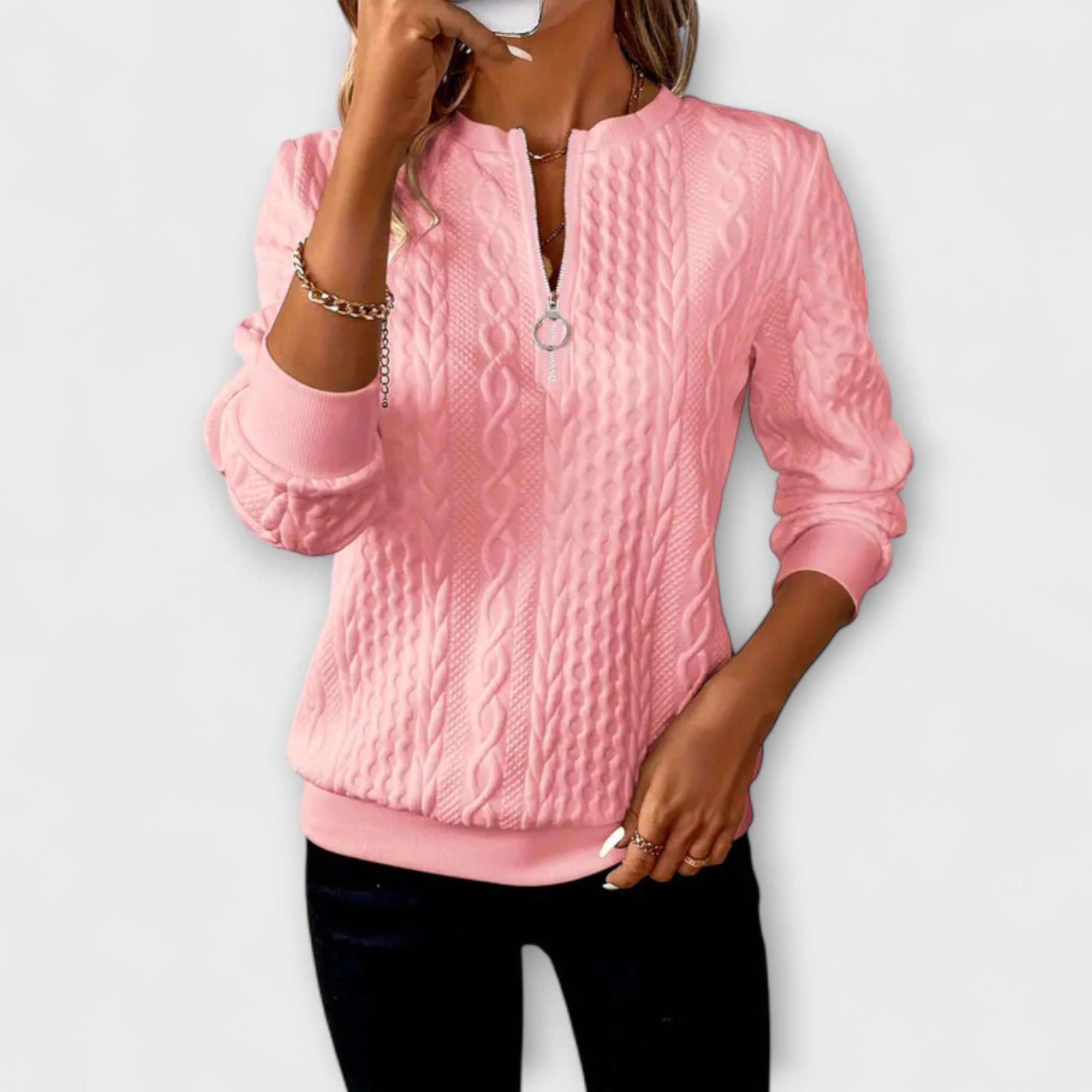 Ernestine | Maglione lavorato a maglia chic ed elegante — 7