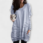 Irene | Maglione stampato con ricamo — 3