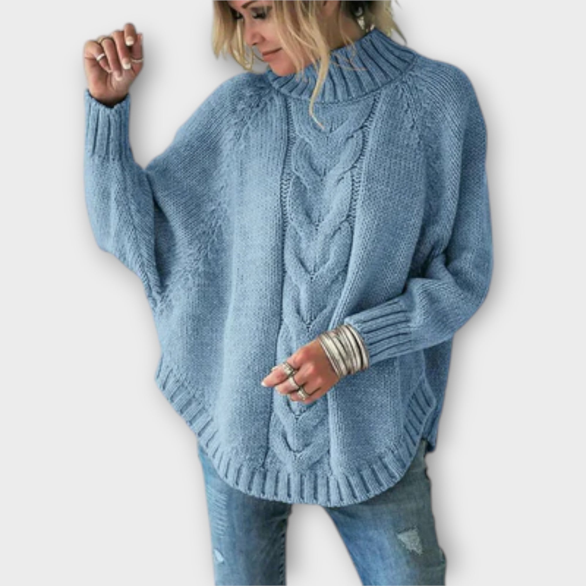 Esra | Maglione lavorato a trecce — 1