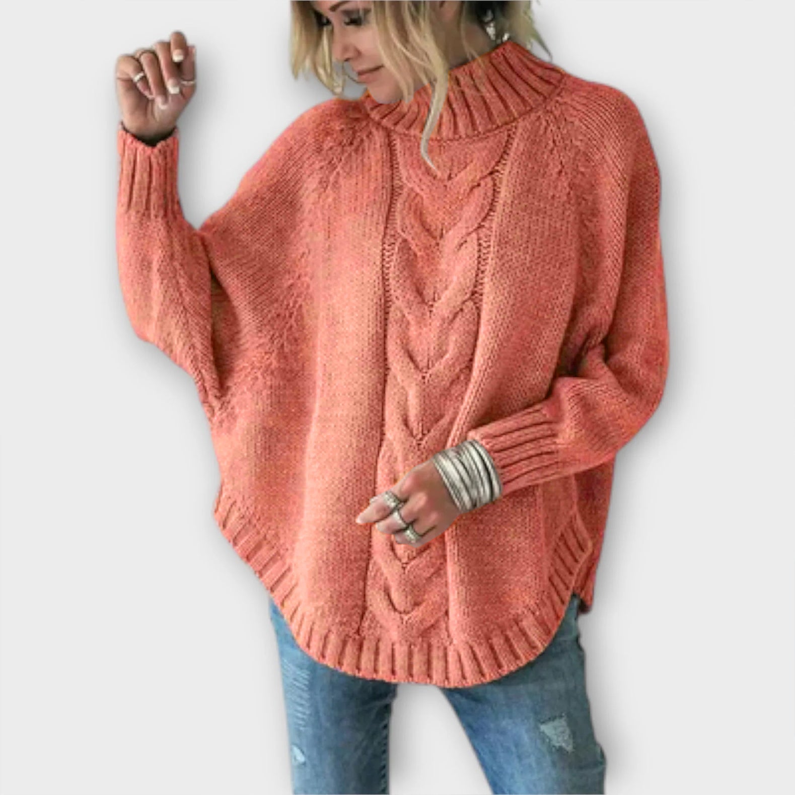 Esra | Maglione lavorato a trecce — 2