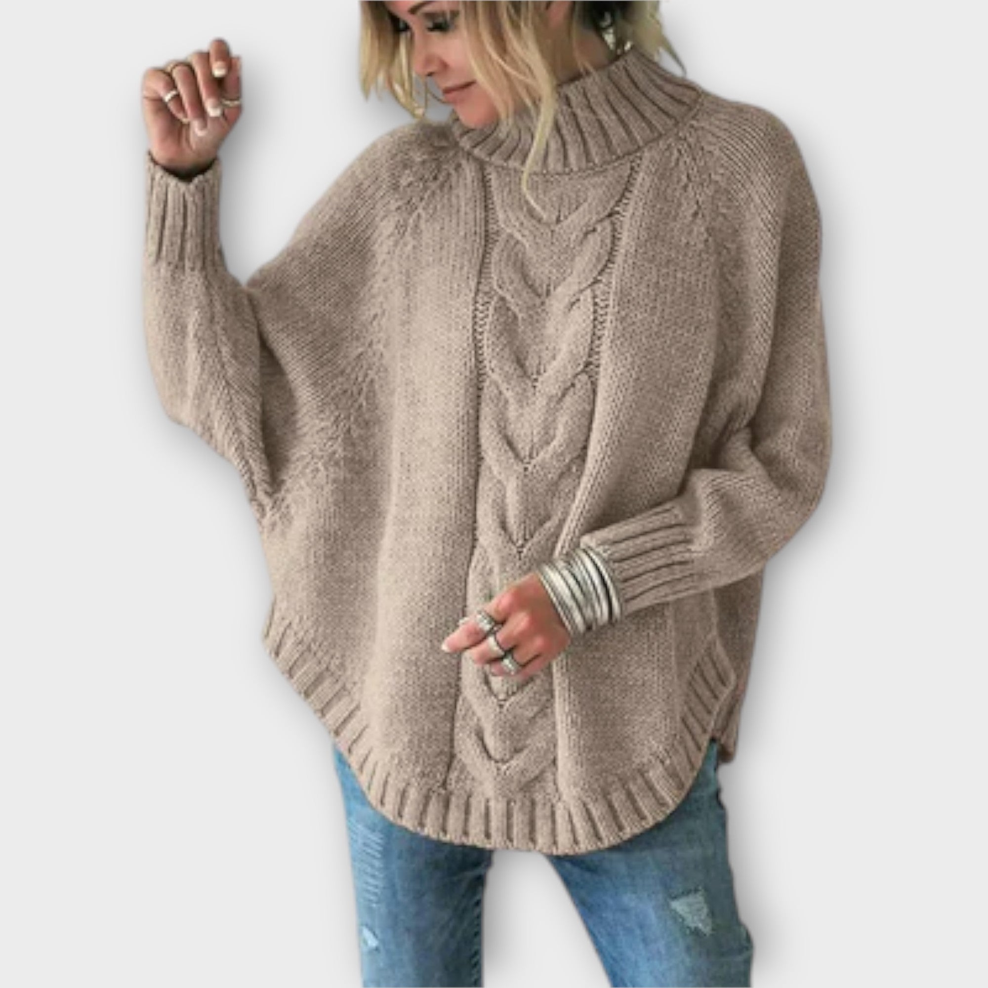 Esra | Maglione lavorato a trecce — 3