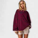 Natalie | Maglione oversize a righe — 4
