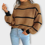 Leonie | Maglia dolcevita con righe — 2