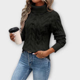 Sonja | Elegante maglione a collo alto — 4