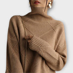 Elise | Comodo maglione a collo alto — 2