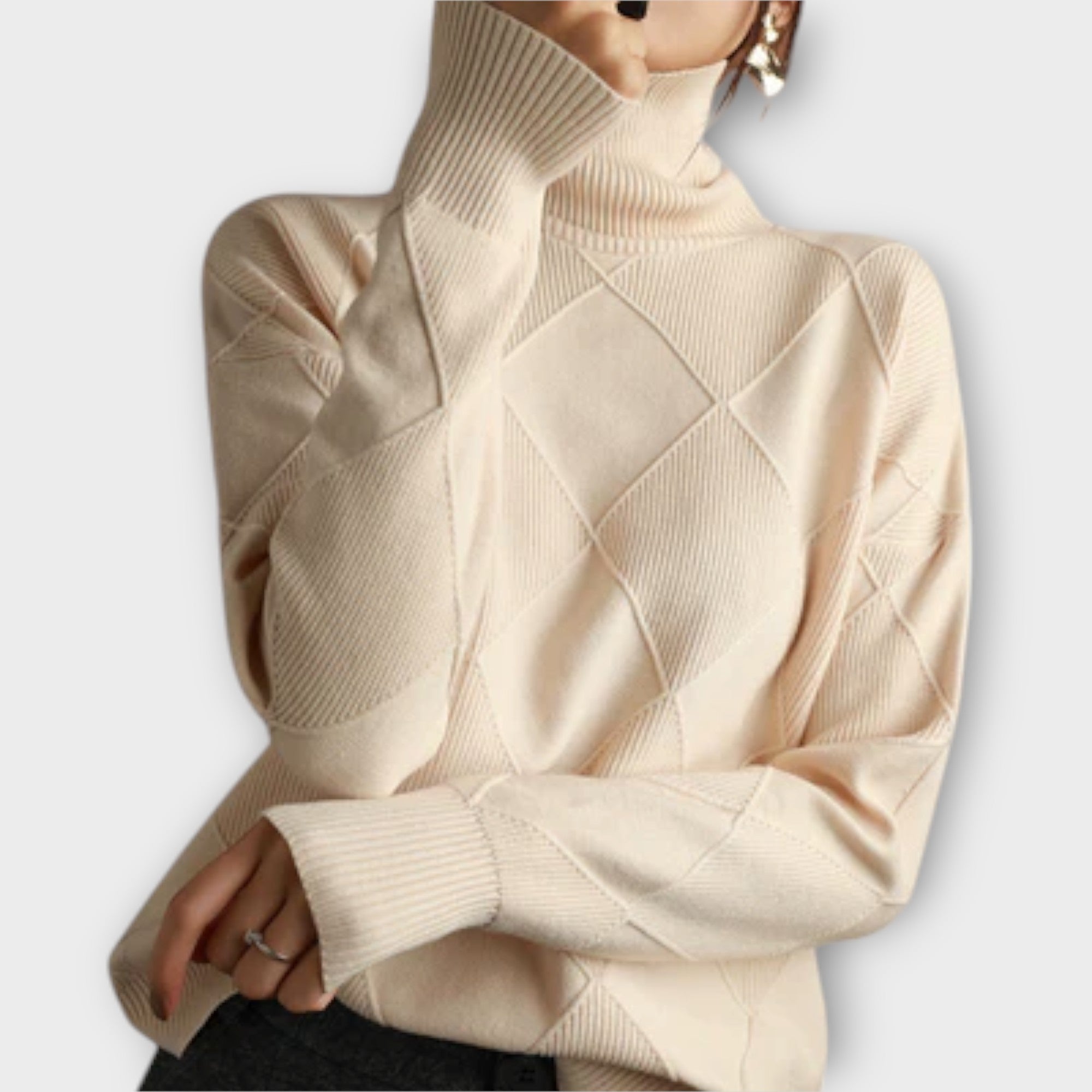 Elise | Comodo maglione a collo alto — 6