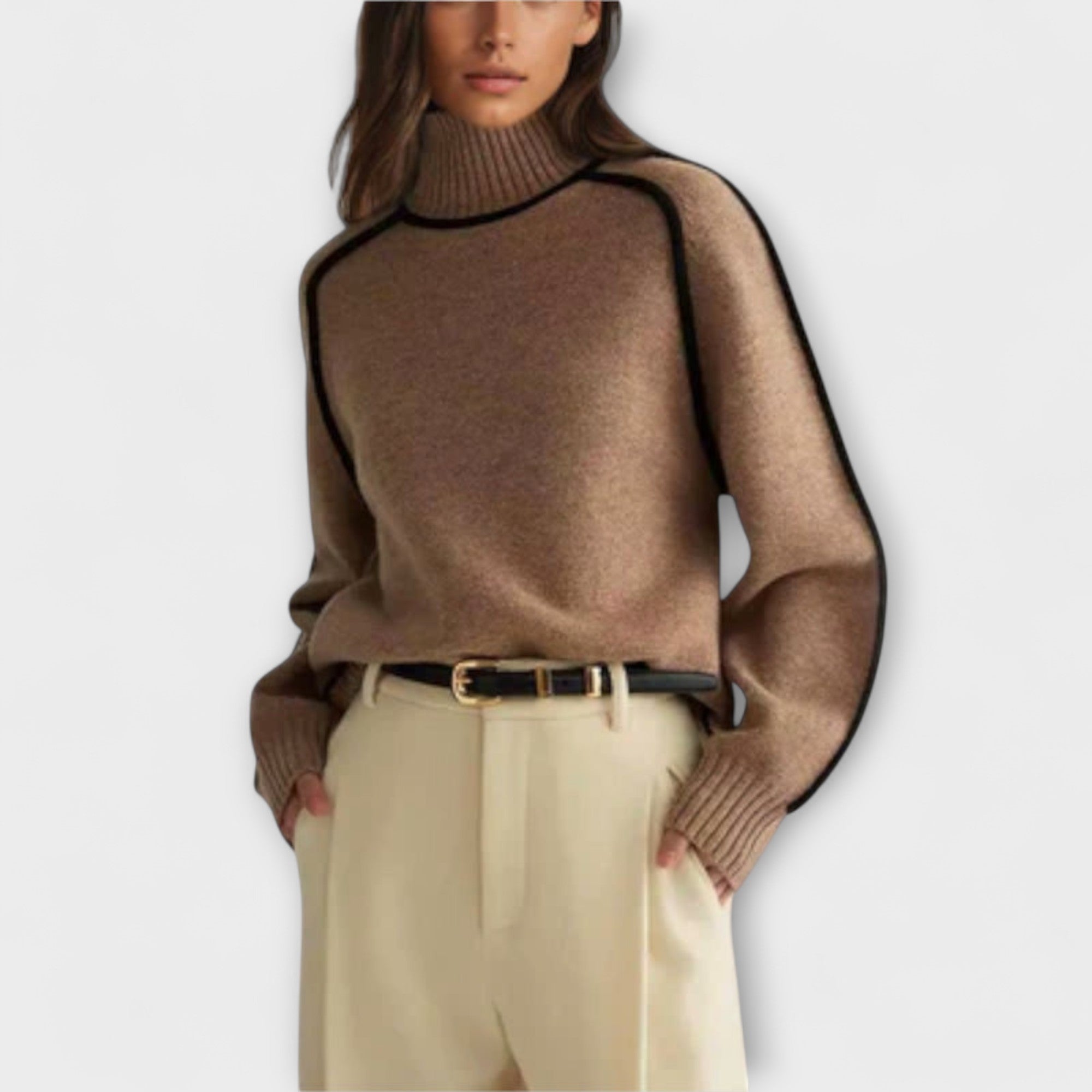 Loretta | Maglione dolcevita morbido ed elegante — 3