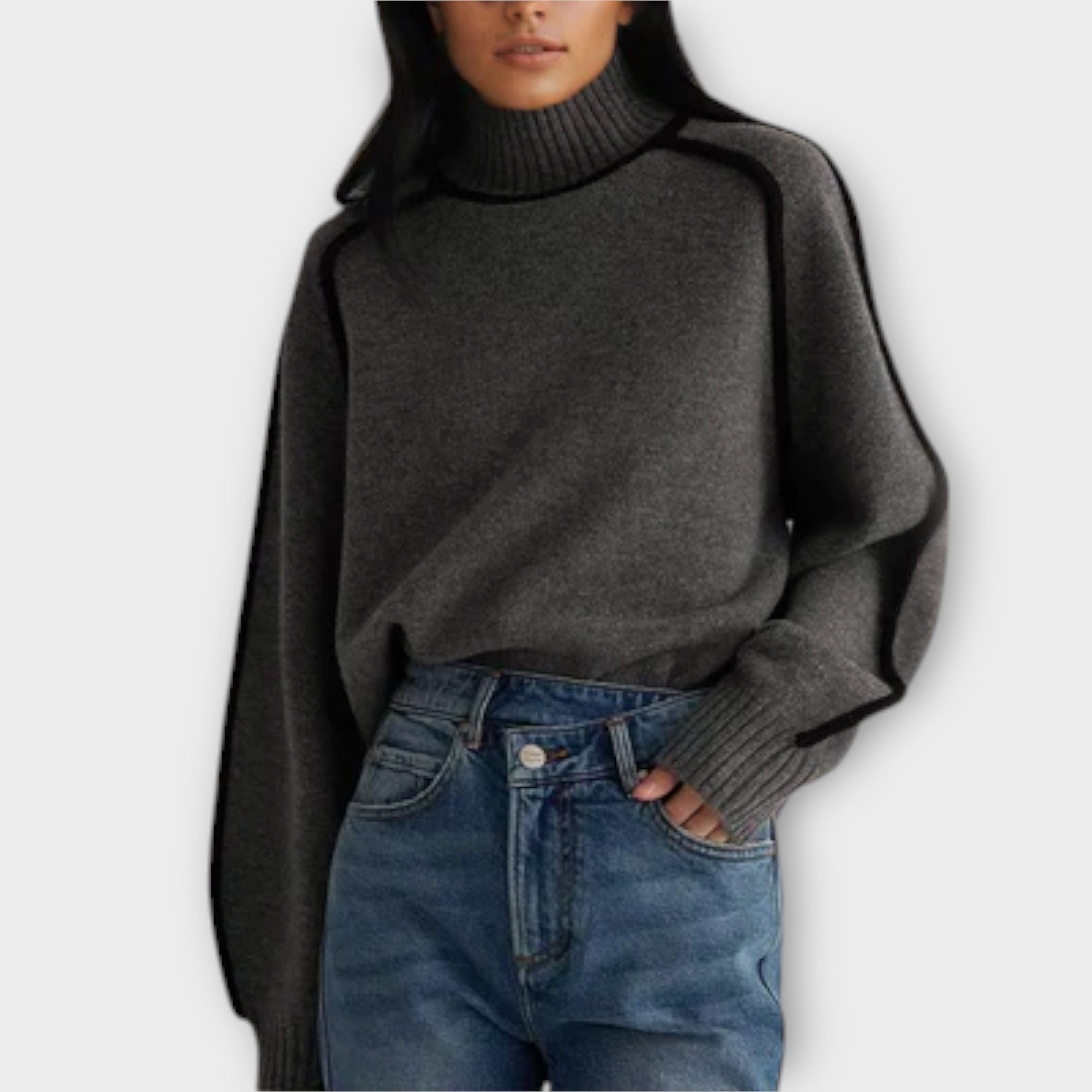 Loretta | Maglione dolcevita morbido ed elegante — 4