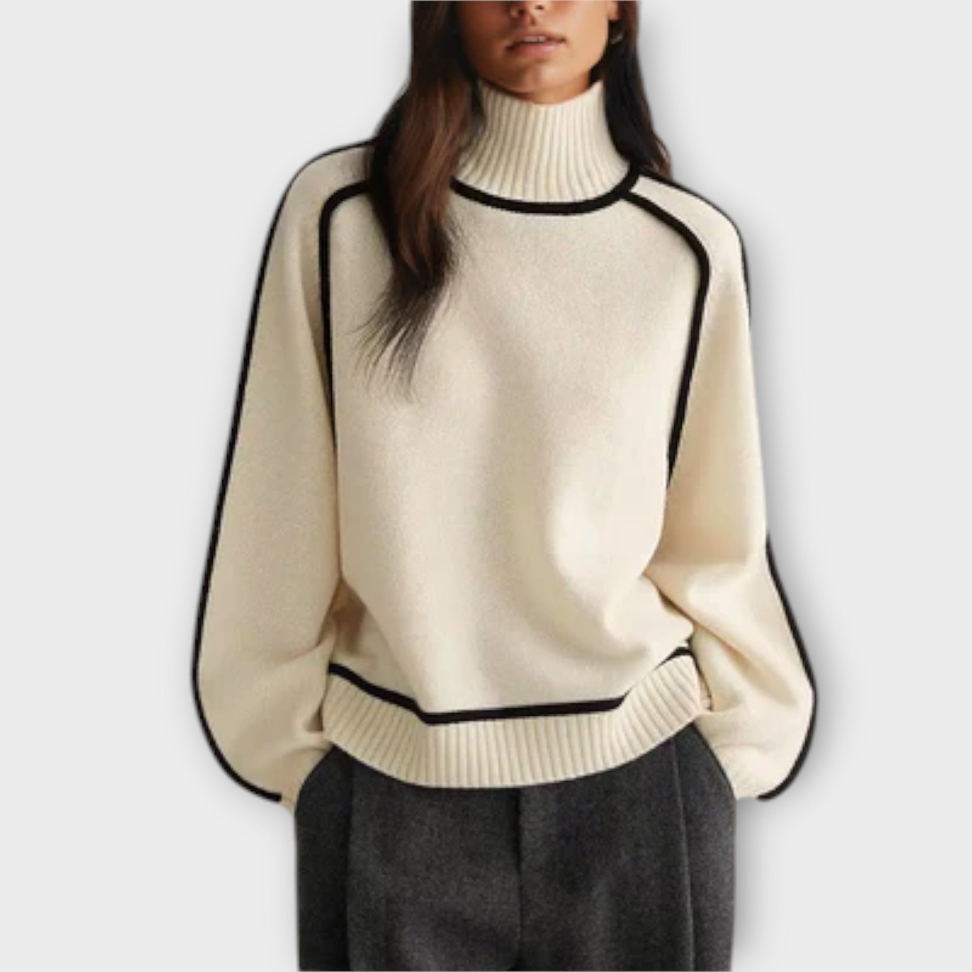 Loretta | Maglione dolcevita morbido ed elegante — 6