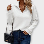 Lilly | Maglia con mezza zip — 2